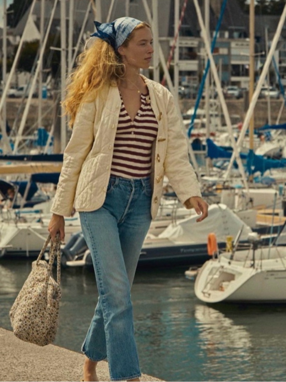 Doen Parker Jacket in Nutmilk